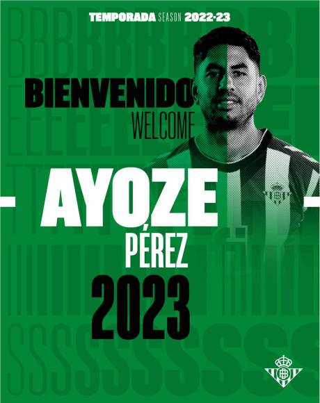 El Betis tiene nuevo integrante en su delantera: Ayoze Pérez. El equipo verdiblanco ha hecho oficial la llegada del atacante español de 29 años hasta junio. El futbolista llega en calidad de cedido por el Leicester en una operación a coste cero.