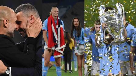 Estas son las imágenes más curiosas que dejó la consagración del Manchester City en la UEFA Champions League tras vencer 1-0 al Inter de Milán.