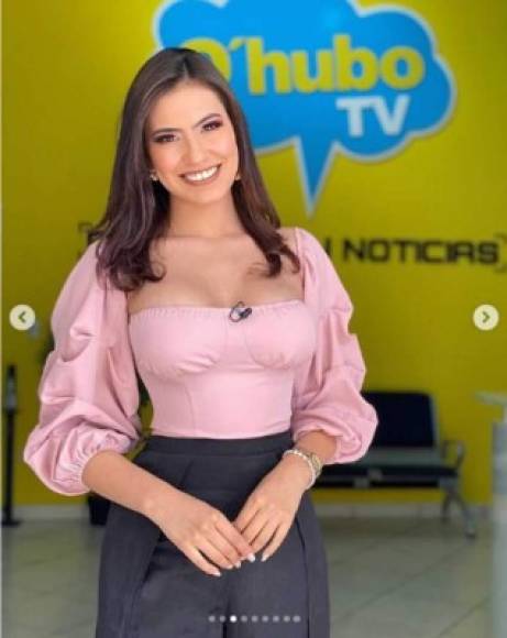 Alejandra Rubio - La carismática y guapa presentadora de televisión en Q'Hubo TV es seguidora del Olimpia.