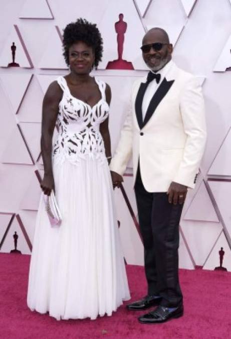 Viola Davis y su esposo, el actor estadounidense Julius Tennon.