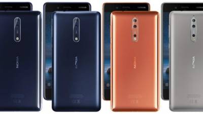 Por sus características premium, el Nokia 8 representa la gama alta de la marca en este momento.