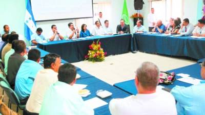 El presidente Juan Orlando Hernández inició los diálogos regionales el pasado viernes en Comayagua.