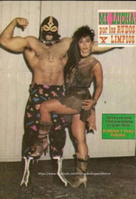 Hace algunos años, Vicky fue novia del luchador Konnan. En varias ocasiones fue coronada reina de la lucha libre de México.