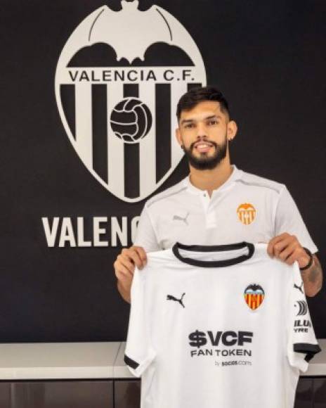 El Valencia anunció el fichaje del central paraguayo Omar Alderete, quien llega procedente del Hertha Berlín de Alemania. Foto Twitter @alderete_20.