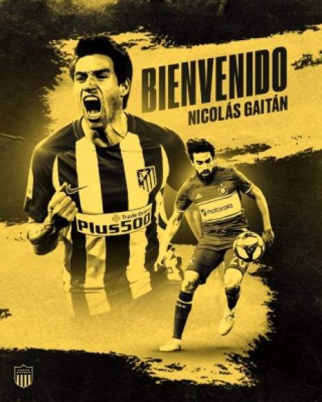 Peñarol ha fichado al medio-ofensivo argentino Nicolás Gaitán, quien llega como agente libre. Firma hasta junio de 2022. Foto Twitter Peñarol.