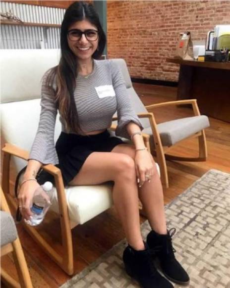 Pero ni se ilusionen, pues Mia Khalifa no planea regresar al mundo del cine para adultos.