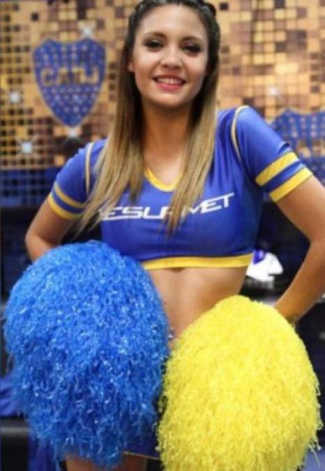 Mica Romero se ha desempeñado como porrista de Boca Júniors y ahora se ha casado con un jugador.