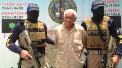 El ciudadano Carlos Wilfredo Romero (69), apodado 'El Sargento', fue aprehendido por agentes de la FNA.