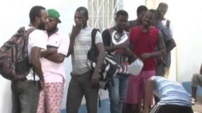 La mayoría de detenidos son haitianos.