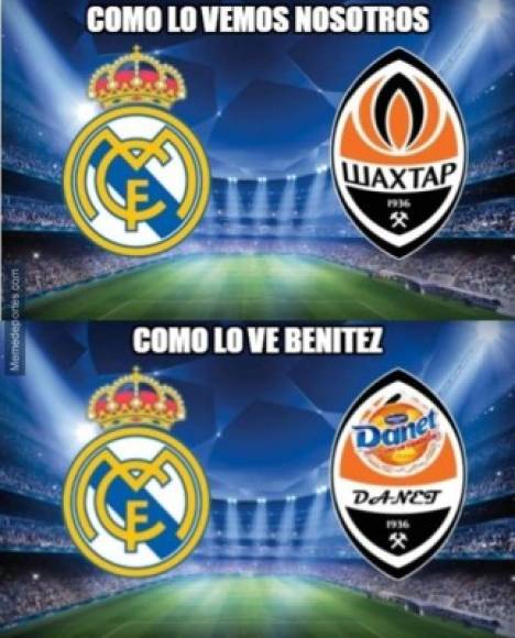 Benítez lo ve diferente al Shakhtar.