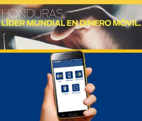 Honduras, líder mundial en el dinero móvil