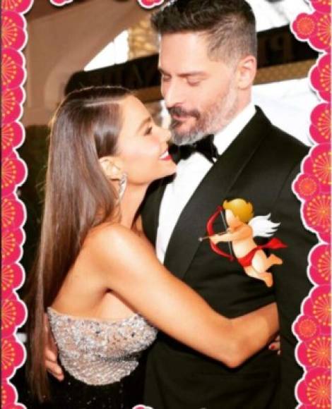 'Happy V day !!! @joemanganiello Te Amo', con este mensaje y fotografía la actriz Sofía Vergara le reafirma su amor a su esposo Joe Manganiello en el Día del amor y la amistad.