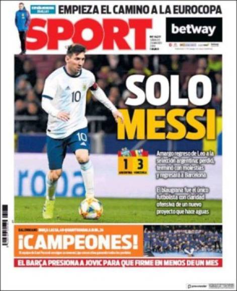 Diario Sport de España.