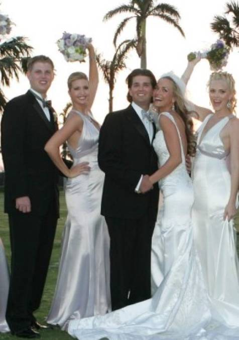 En noviembre de 2005, Donald Jr. y Vanessa se casaron en una espectacular boda realizada en Mar-a-Lago, el resort del magnate en Palm Beach, Florida.<br/><br/>Eric e Ivanka Trump fueron parte del cortejo nupcial.