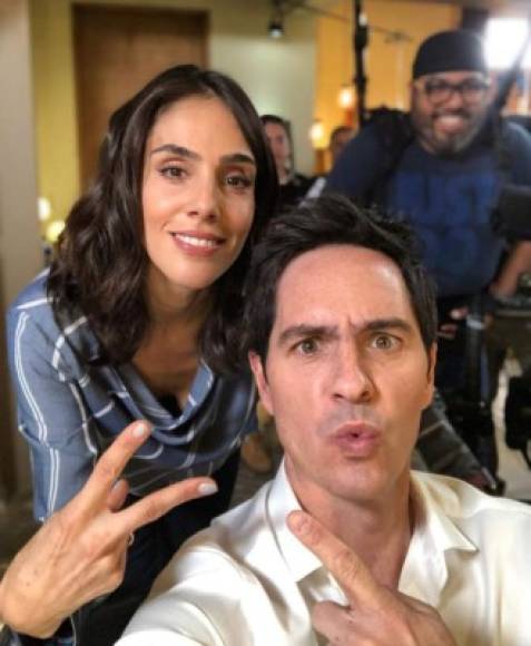 Ochmann y Echeverría se mostraron muy cercanos en los últimos meses después de volver a trabajar juntos en una película que estrenará pronto.