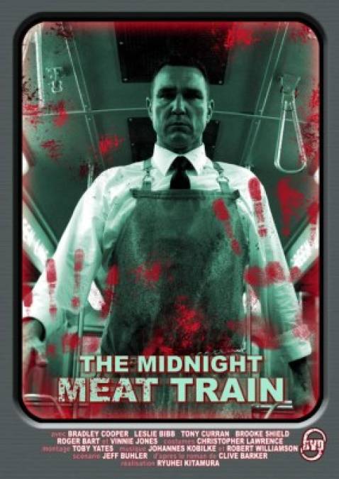 Fue el protagonista de 'The Midnight Meat Train' es una película de terror del año 2008.