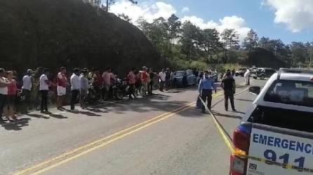 Lugar del percance en el cual murió el joven.