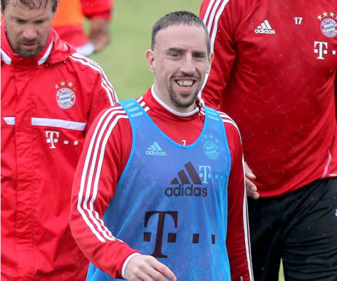 Ribery: 'Tengo las mismas opciones que Cristiano y Messi'
