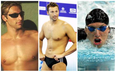 El nadador australiano Ian Thorpe recibió elogios del cantante Ricky Martin.