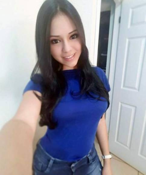 Amanda Hernández: Linda novia del defensor Marcelo Pereira del Motagua.