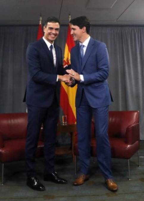 Las imágenes del encuentro circularon en redes sociales donde usuarios destacaron el nuevo bromance en el mundo de la política.