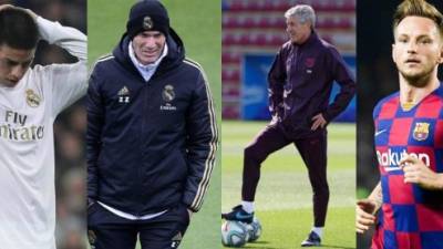 El Diario Marca de España ha revelado la lista de los futbolistas que ya no entran en los planes del Real Madrid y Barcelona para la próxima campaña. Zidane y Quique Setién, entrenadores de ambos clubes respectivamente, pasarán la barrida en los dos mejores equipos de España.