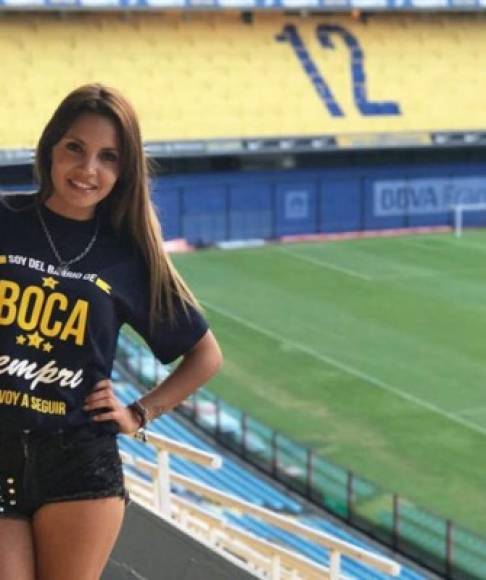 La Bombonera, ese es el estadio favorito de la esposa del jugador Ezequiel Barco.