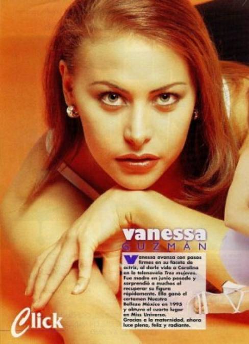 Tres Mujeres (1999), fue una de sus primeras telenovelas, en donde compartió créditos con Erika Buenfil y Karyme Lozano.