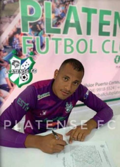 Rafael Zúniga:El portero llegó a un acuerdo y firmó por un año con el Platense de Puerto Cortés. El cancerbero fue suplente en la selección de Honduras en la reciente Copa Oro.