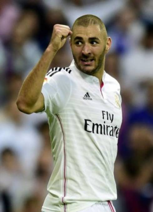 Karim Benzema hizo el 3-1 del Real Madrid.