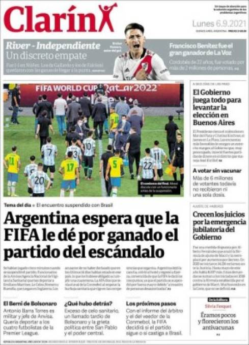 El Clarín de Argentina.