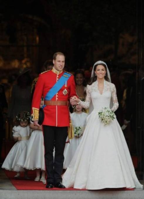 3. Catalina Middleton <br/><br/>Se casó con el Príncipe Guillermo el 29 de abril de 2011<br/>