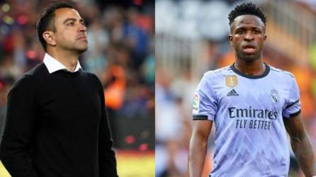 Xavi señaló que a Vinicius no se le debió de haber quitado la roja.