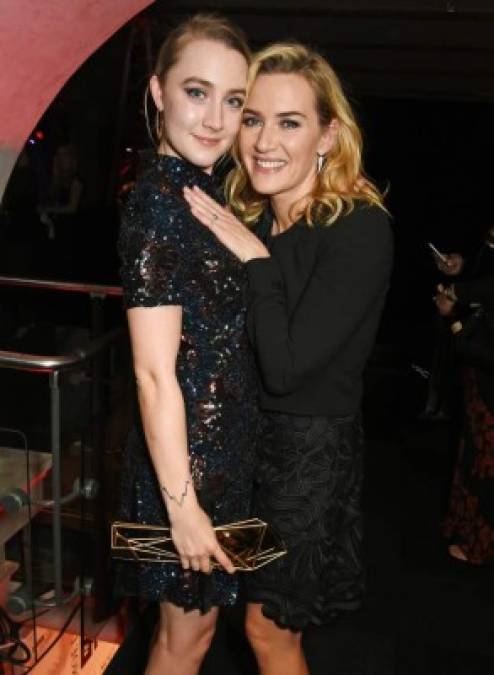 Las actrices Kate Winslet y Saoirse Ronan.
