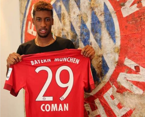 El Bayern firma a joven Coman de la Juventus