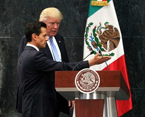 Peña revela motivo por el qué se reunió con Trump