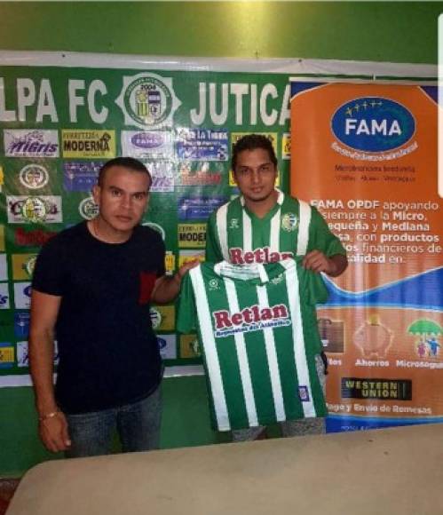 El delantero Luis Lobo es uno de los últimos fichajes del Juticalpa FC. Llega procedente del Platense, donde no fue renovado.