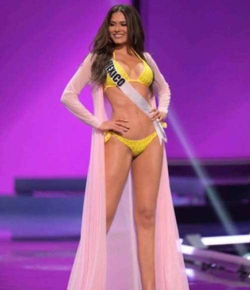 Andrea Meza, Miss México, tiene 26 años y proviene del estado de Chihuahua. <br/>
