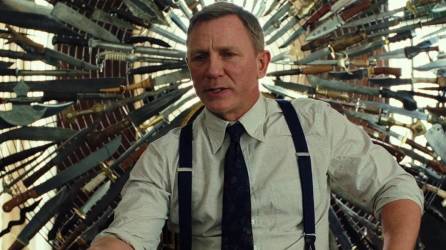El actor Daniel Craig protagoniza la película.