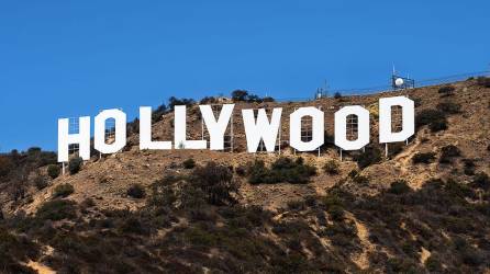 El letrero de Hollywood, en Los Ángeles.