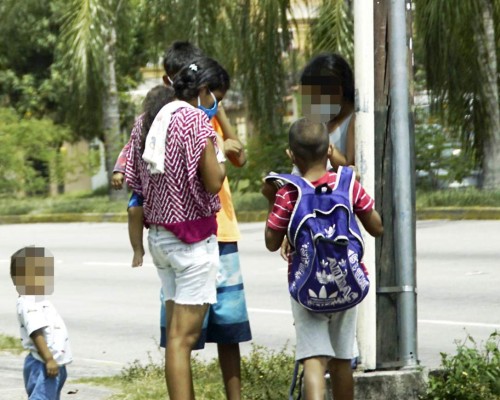 Lanzan campaña para frenar mendicidad de menores en San Pedro