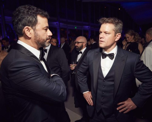 Jimmy Kimmel y Matt Damon se 'reconcilian'