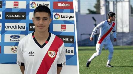 Christian Bonilla es un joven con raíces hondureños que ha sido fichado por el Rayo Vallecano.