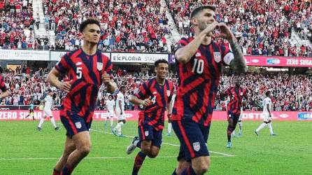 Christian Pulisic fue la figura del partido con un hat-trick contra Panamá.