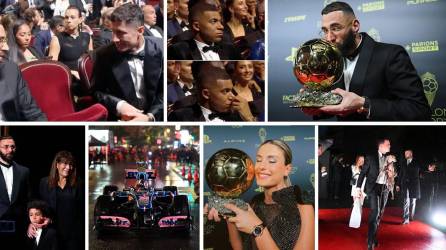 Las imágenes de la Gala del Balón de Oro 2022 con la entrega de los premios en el Theatre du Chatelet de París, las figuras del fútbol mundial que asistieron y otras curiosas fotografías.