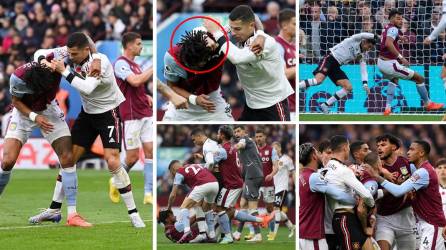 Cristiano Ronaldo fue protagonista de una pelea sin precedentes durante el partido que el Manchester United perdió contra el Aston Villa por la Premier League. El astro portugués se fue a los golpes con el defensa inglés Tyrone Mings.