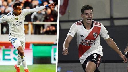 Sebastián Villa y Julián Álvarez fueron las figuras en los triunfos de Boca Juniors y River Plate en la seguunda jornada de la Copa de la Liga Argentina.