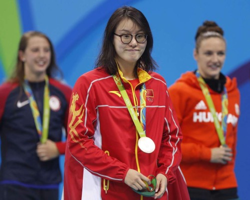 Confesión de nadadora china en Río rompe tabú de la menstruación