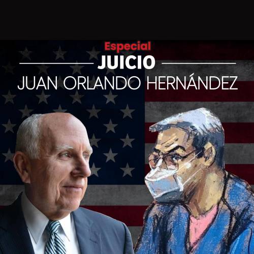 Juicio de Juan Orlando Hernández en Estados Unidos