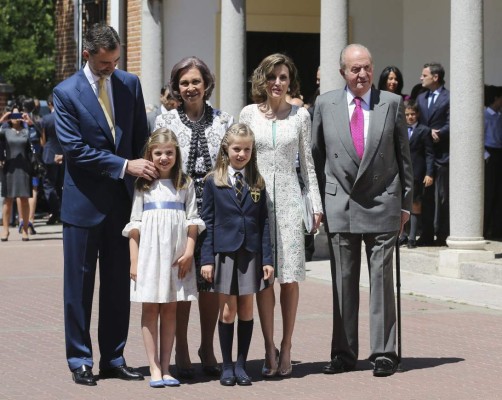 Princesa de Asturias recibe la comunión